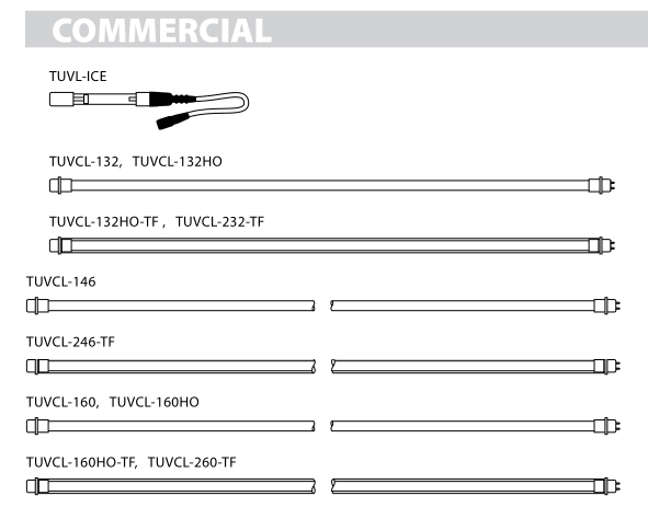 Fresh Aire TUVCL-132HO UV lamp