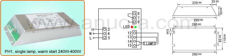 Ultraviolet Lamp,Germicidal lamp UV electronic ballast 10W,14W,17W,21W,39W,41,55W,60W,65W,75W,80W,100W,120W,150W,320W