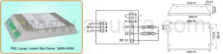 Ultraviolet Lamp,Germicidal lamp UV electronic ballast 10W,14W,17W,21W,39W,41,55W,60W,65W,75W,80W,100W,120W,150W,320W