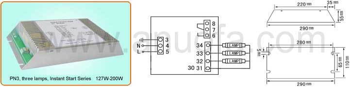 Ultraviolet Lamp,Germicidal lamp UV electronic ballast 10W,14W,17W,21W,39W,41,55W,60W,65W,75W,80W,100W,120W,150W,320W