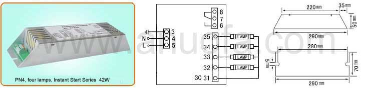 Ultraviolet Lamp,Germicidal lamp UV electronic ballast 10W,14W,17W,21W,39W,41,55W,60W,65W,75W,80W,100W,120W,150W,320W