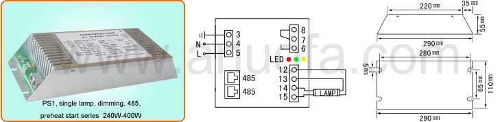 Ultraviolet Lamp,Germicidal lamp UV electronic ballast 10W,14W,17W,21W,39W,41,55W,60W,65W,75W,80W,100W,120W,150W,320W