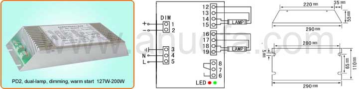 Ultraviolet Lamp,Germicidal lamp UV electronic ballast 10W,14W,17W,21W,39W,41,55W,60W,65W,75W,80W,100W,120W,150W,320W