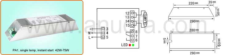 Ultraviolet Lamp,Germicidal lamp UV electronic ballast 10W,14W,17W,21W,39W,41,55W,60W,65W,75W,80W,100W,120W,150W,320W