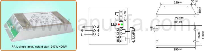 Ultraviolet Lamp,Germicidal lamp UV electronic ballast 10W,14W,17W,21W,39W,41,55W,60W,65W,75W,80W,100W,120W,150W,320W