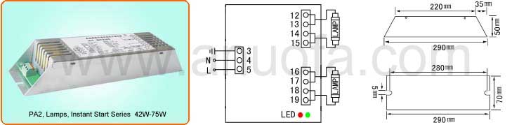 Ultraviolet Lamp,Germicidal lamp UV electronic ballast 10W,14W,17W,21W,39W,41,55W,60W,65W,75W,80W,100W,120W,150W,320W