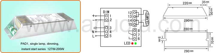 Ultraviolet Lamp,Germicidal lamp UV electronic ballast 10W,14W,17W,21W,39W,41,55W,60W,65W,75W,80W,100W,120W,150W,320W