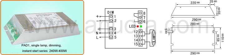 Ultraviolet Lamp,Germicidal lamp UV electronic ballast 10W,14W,17W,21W,39W,41,55W,60W,65W,75W,80W,100W,120W,150W,320W