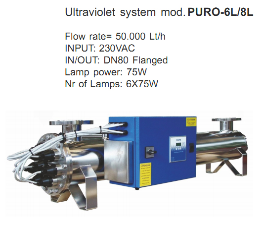 PURO-6L uv lamp